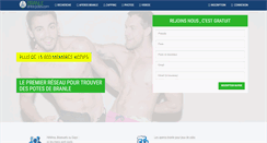 Desktop Screenshot of branle-entre-potes.com