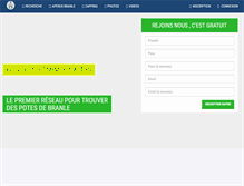 Tablet Screenshot of branle-entre-potes.com